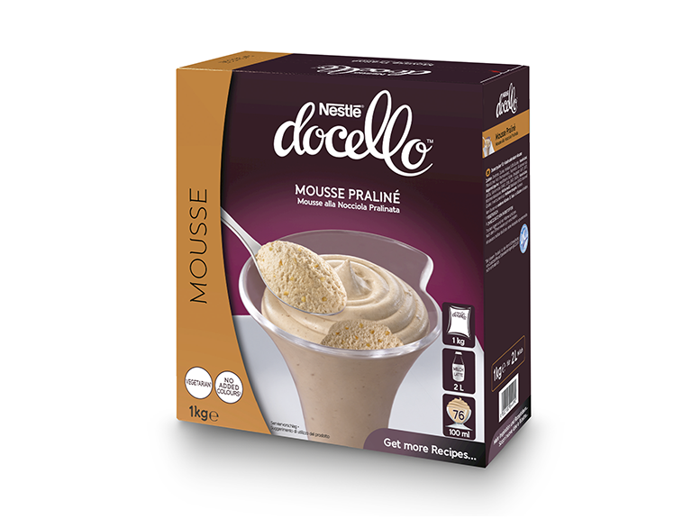 Nestlé® DOCELLO™ Mousse Nocciola Pralinata Nestlé Professional